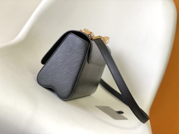 Louis Vuitton Twist Medium Handbag – Black 72585 - Image 5