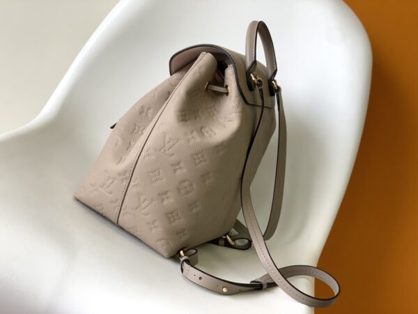 Louis Vuitton  Montsouris Backpack - Gray 65439 - Image 5