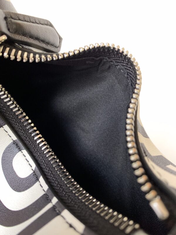 Fendi Roma and Marc HandBag - Black/White 44212 - Image 5