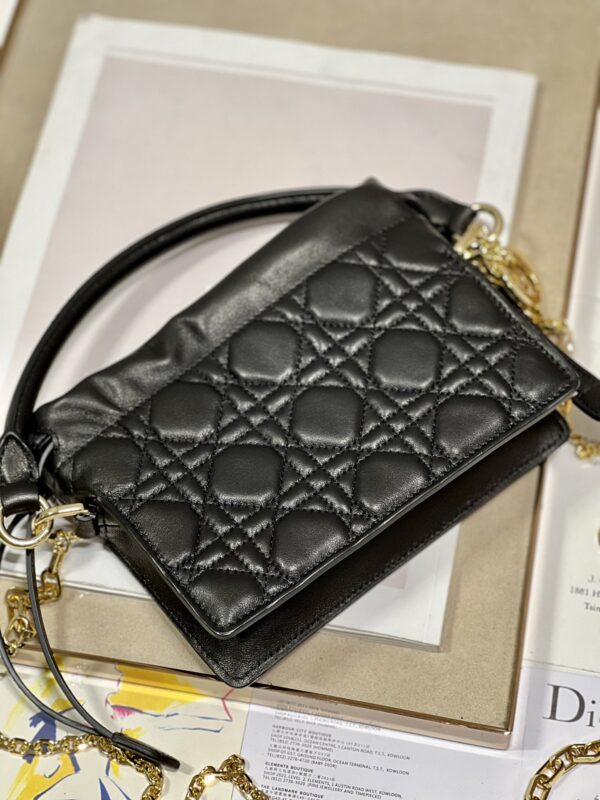 DIOR Lady Mini Bag - Black 62423 - Image 5