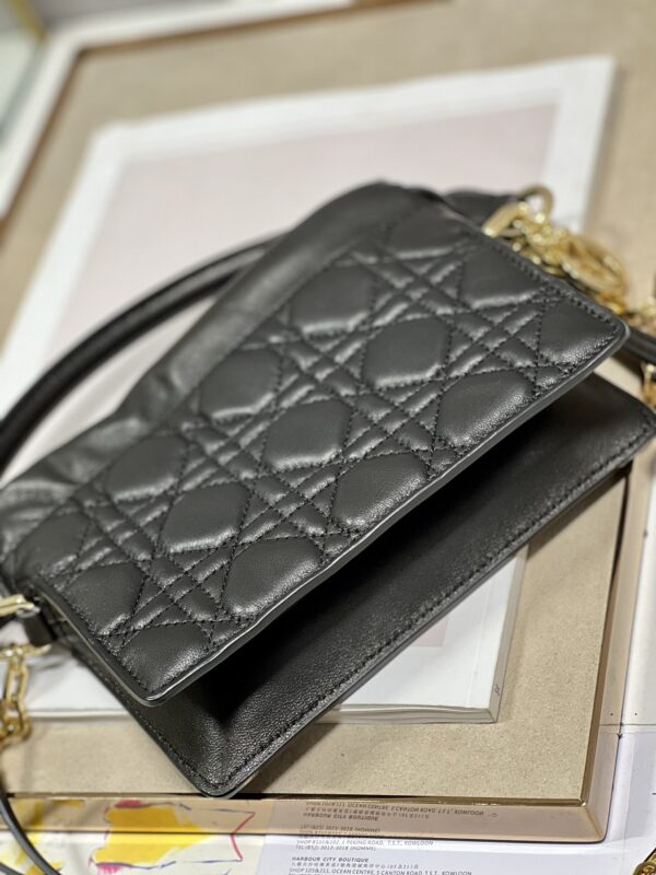 DIOR Lady Mini Bag - Black 62423 - Image 4