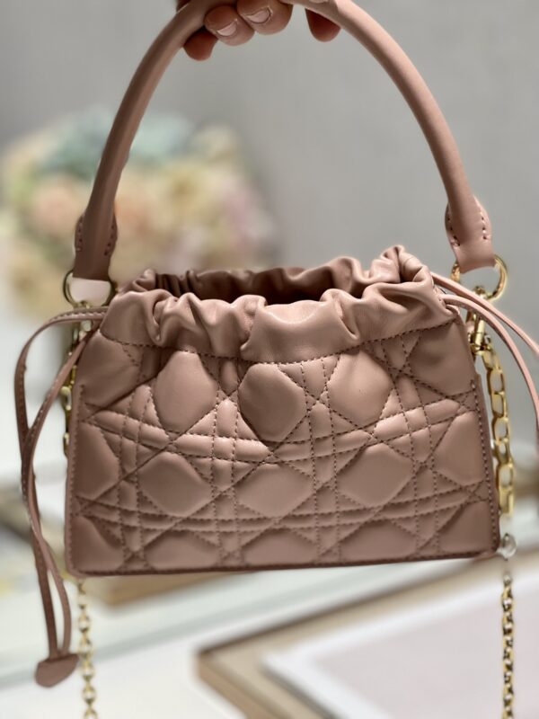 DIOR Lady Mini Bag - Pink 14095 - Image 5