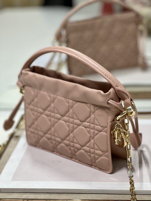 DIOR Lady Mini Bag - Pink 14095 - Image 3