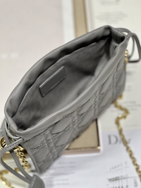 DIOR Lady Mini Bag - Dark Gray 24532 - Image 3