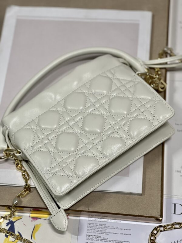 DIOR Lady Mini Bag - White 79946 - Image 5