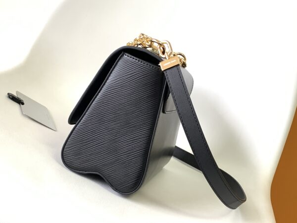 Louis Vuitton Twist Medium Handbag – Black 51417 - Image 5
