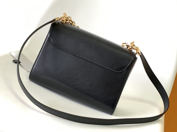 Louis Vuitton Twist Medium Handbag – Black 51417 - Image 4