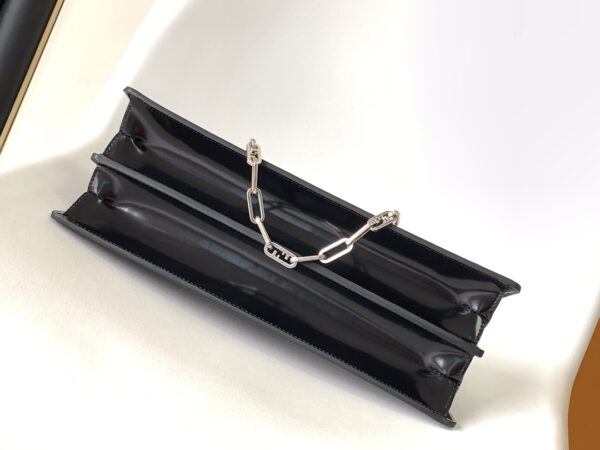Fendi Peekaboo Cut Medium Bag - Black 30945 - Image 4