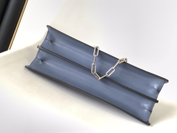 Fendi Peekaboo Cut Medium Bag - Blue 68452 - Image 3