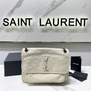 YSL Saint Laurent's Niki's Medium Handbag - Milky White 59501