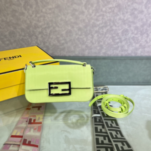 Fendi Baguette Smartphone Bag - Light Yellow 93007