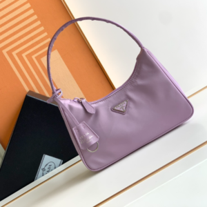 Prada Hobo Kendou's Shoulder Bags - Purple 13831