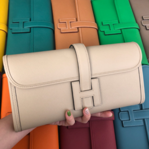 Hermes Epsom Turtledove Handbag - Gray 55836