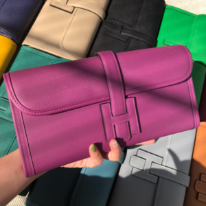 Hermes Epsom Turtledove Handbag - Sea Anemone Purple 63876