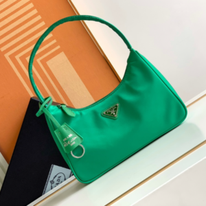Prada Hobo Kendou's Shoulder Bags - Green 77400