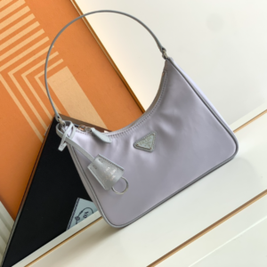 Prada Hobo Kendou's Shoulder Bags - Metal Gray 92886