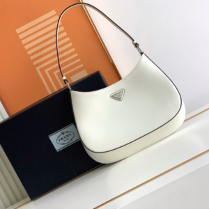 Prada Hobo Underarm Bag - White 46075