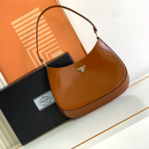 Prada Hobo Underarm Bag - Brown 31716
