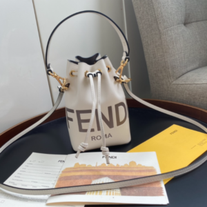 Fendi Mon Tresor Small Bucket Bag - White 77707