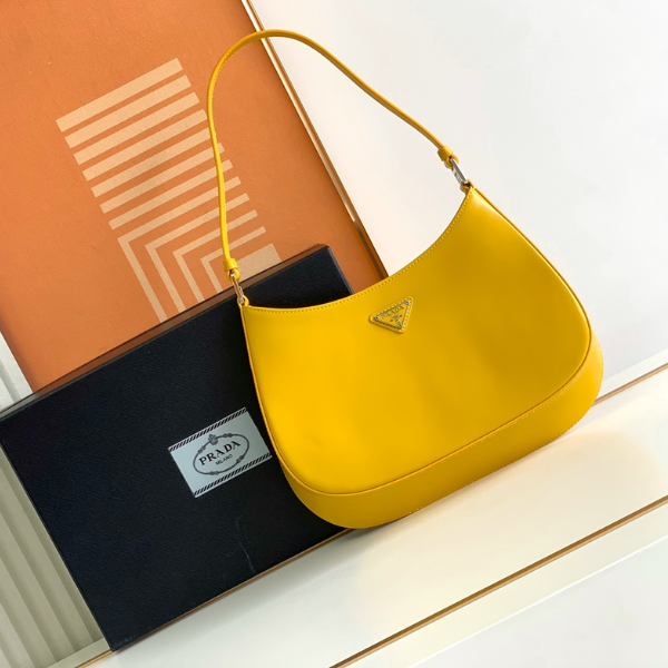 Prada Hobo Underarm Bag - Yellow 14573