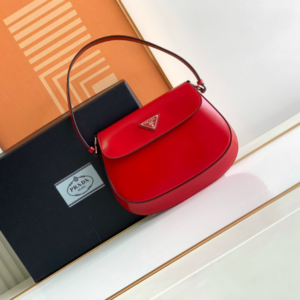 Prada Small Armpit Bag - Flip Red 21234