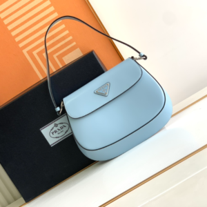 Prada Small Armpit Bag - Flip Interstellar Blue 99844