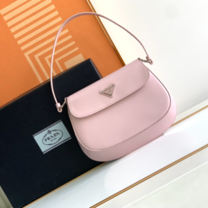 Prada Small Armpit Bag - Flip Snow Powder 32359