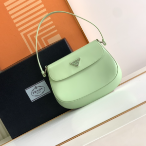 Prada Small Armpit Bag - Flip Mint Green 74393