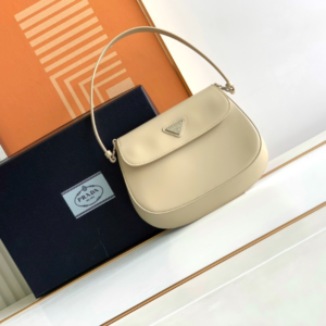 Prada Small Armpit Bag - Flip Camel 19256