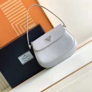 Prada Small Armpit Bag - Ice Gray 43103