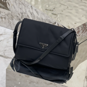 Prada Cini Series Large Messenger Bag - Black 67852