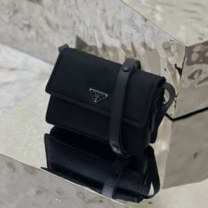 Prada Popular Small Messenger Bag - Black 80871