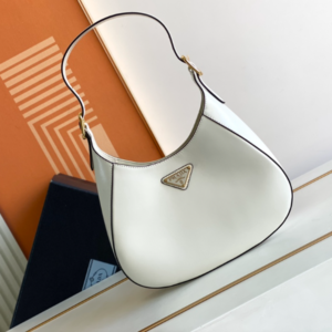 Prada Cleo Armpit Bag - White 91485