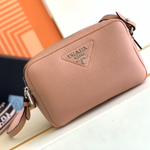 Prada Double Shoulder Strap Handbag - Pink 56963