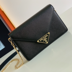 Prada Flap Shoulder Bag - Black 70870