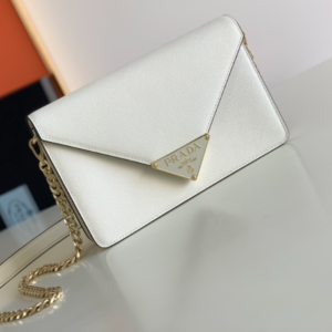 Prada Flap Shoulder Bag - White 31930