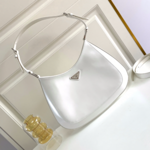 Prada Large Medieval Armpit Bag - White 73693