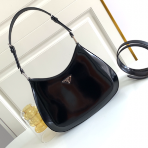 Prada Large Medieval Armpit Bag - Black 42642