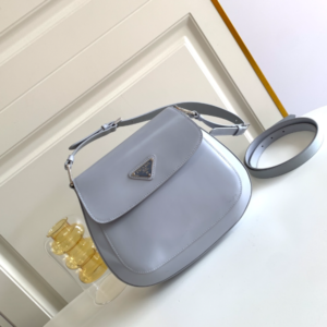 Prada Large Flap Armpit Bag - Blue 53164