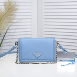Prada Crossbody Bag - Blue 77339