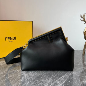 Fendi First Large Handbag – Black 25581