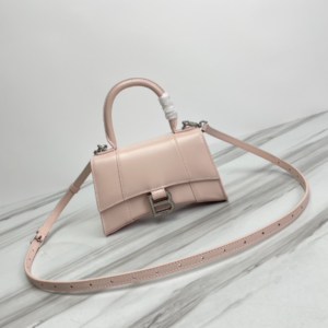 Balenciaga Hourglass Small Bag (Silver Buckle) - Light Purple 57482