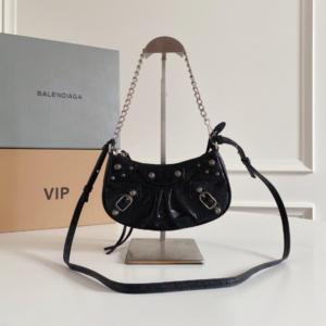 Balenciaga Le Cagole Mini Armpit Bag - Black 42670