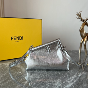 Fendi First Small Handbag - Silver 89080