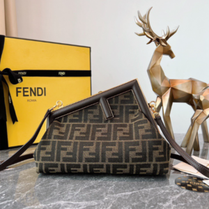 Fendi First Small Handbag - Black 44561