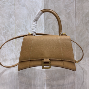 Balenciaga Heavyweight Hourglass Large Bag - Brown 91755