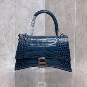 Balenciaga Heavyweight Hourglass Large Bag - Dark Blue 33064