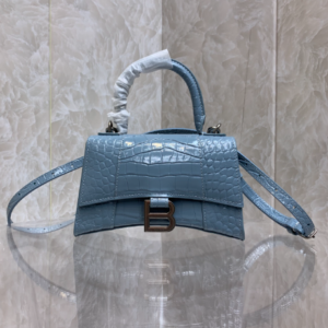 Balenciaga Heavyweight Hourglass Small Bag - Light Blue 17750
