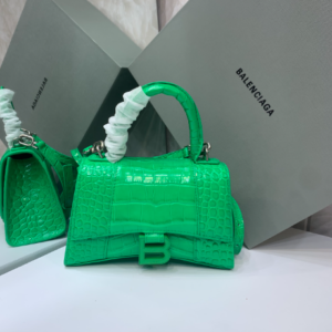 Balenciaga Heavyweight Hourglass Small Bag - Light Green 14534
