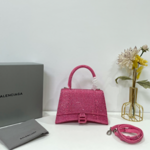 Balenciaga Diamond Hourglass Bag - Pink 68991